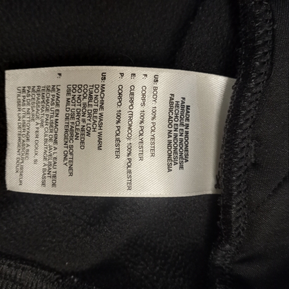 Adidas Unisex Black Jacket with White Stripes Size Small - Picture 10 of 15